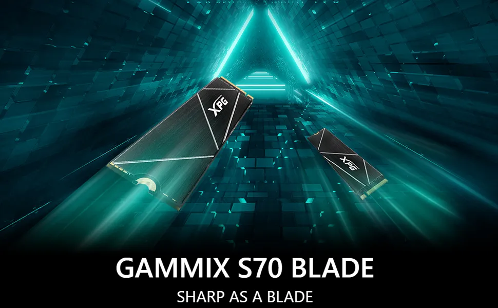 Adata XPG Gammix S70 Blade 2TB M.2 NVMe Gen4 Internal SSD overview 1