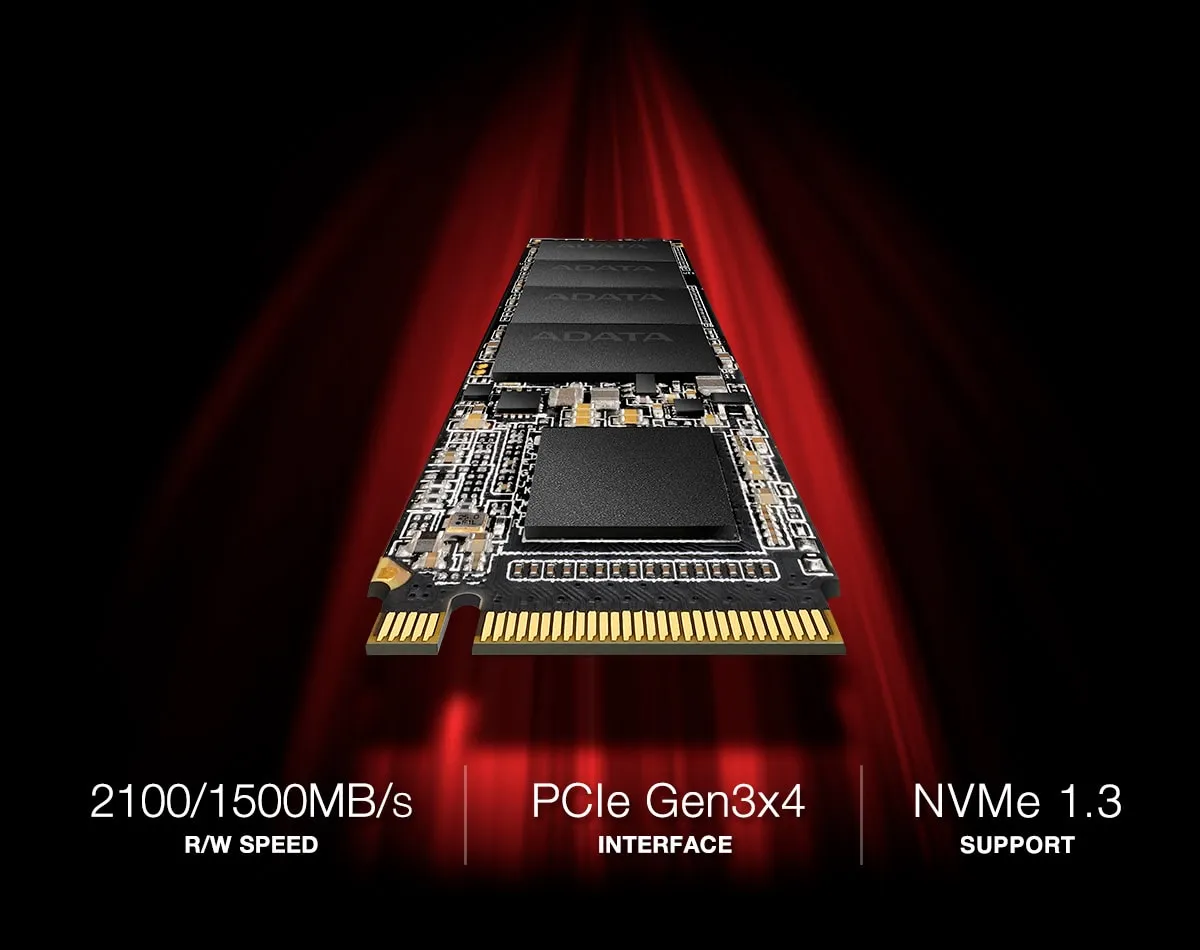 Adata XPG SX6000 Pro 256GB M.2 NVMe SSD overview 1