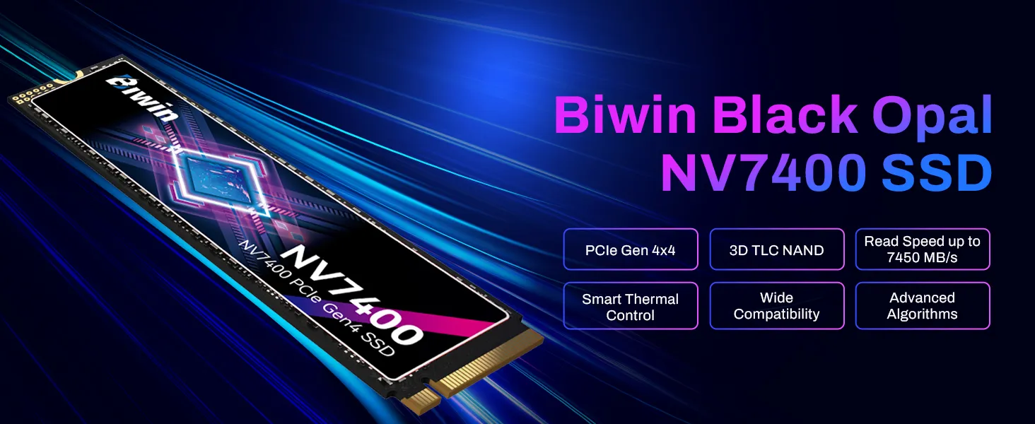 BIWIN Black Opal NV7400 1TB SSD overview 1