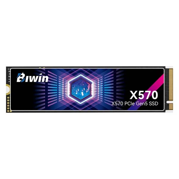 BIWIN Black Opal X570 2TB Gen5 M.2 2280 PCIe 5.0 NVMe 2.0 SSD