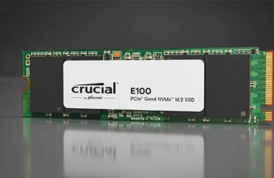Crucial E100 1TB M.2 PCIe 4.0 Gen4 2280 NVMe Internal SSD overview 2