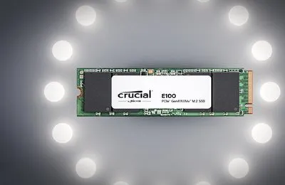 Crucial E100 1TB M.2 PCIe 4.0 Gen4 2280 NVMe Internal SSD overview 3