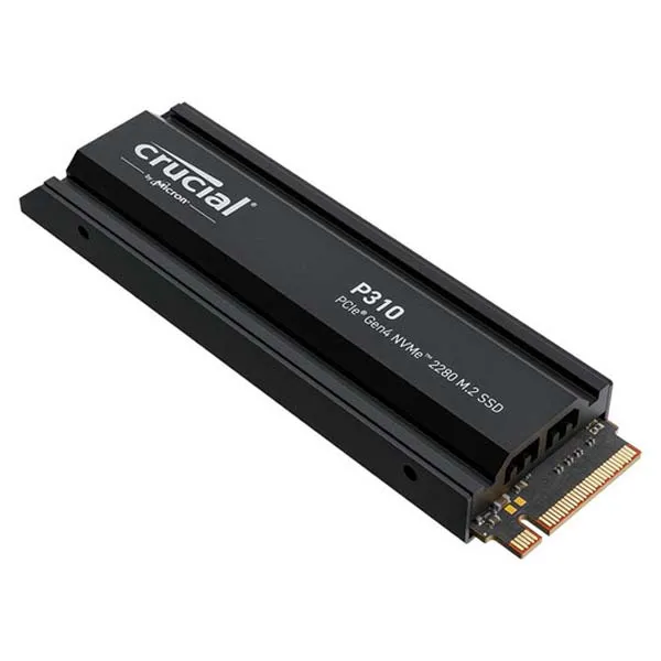 Crucial P310 4TB NVMe PCIe 4.0 M.2 Internal SSD with Heatsink