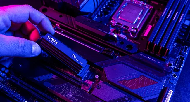 Crucial T705 4TB PCIe Gen5 NVMe M.2 SSD overview 5