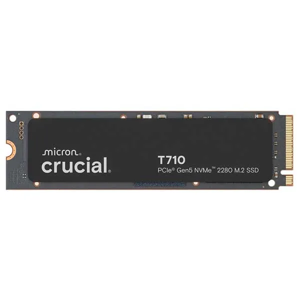 Crucial T710 2TB M.2 PCIe 5.0 x4 Gen5 NVMe SSD