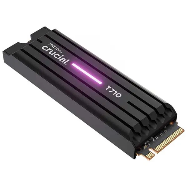 Crucial T710 4TB PCIe Gen5 NVMe SSD With Heatsink (CT4000T710SSD5)