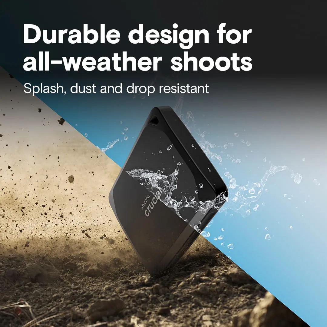Crucial X10 Pro 2TB Portable SSD (CT2000X10PROSSD9) overview 2