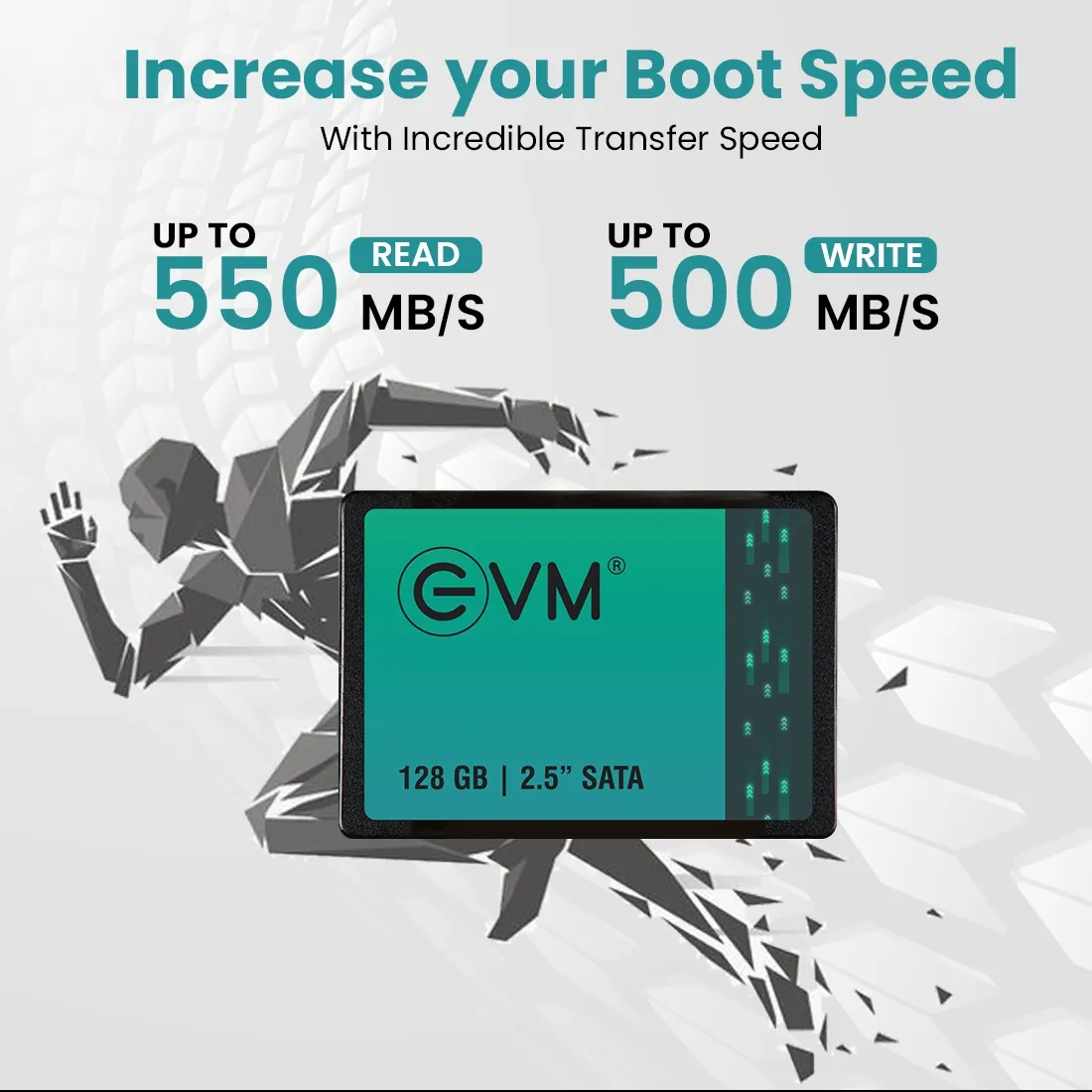 EVM 128GB Internal SSD 2.5" INCH SATA overview 2