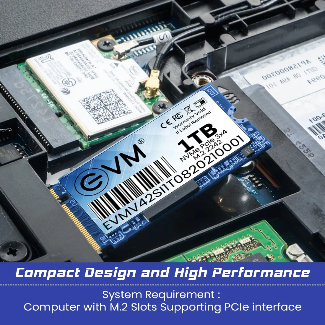 EVM 1TB M.2 NVME 2242 SSD overview 4
