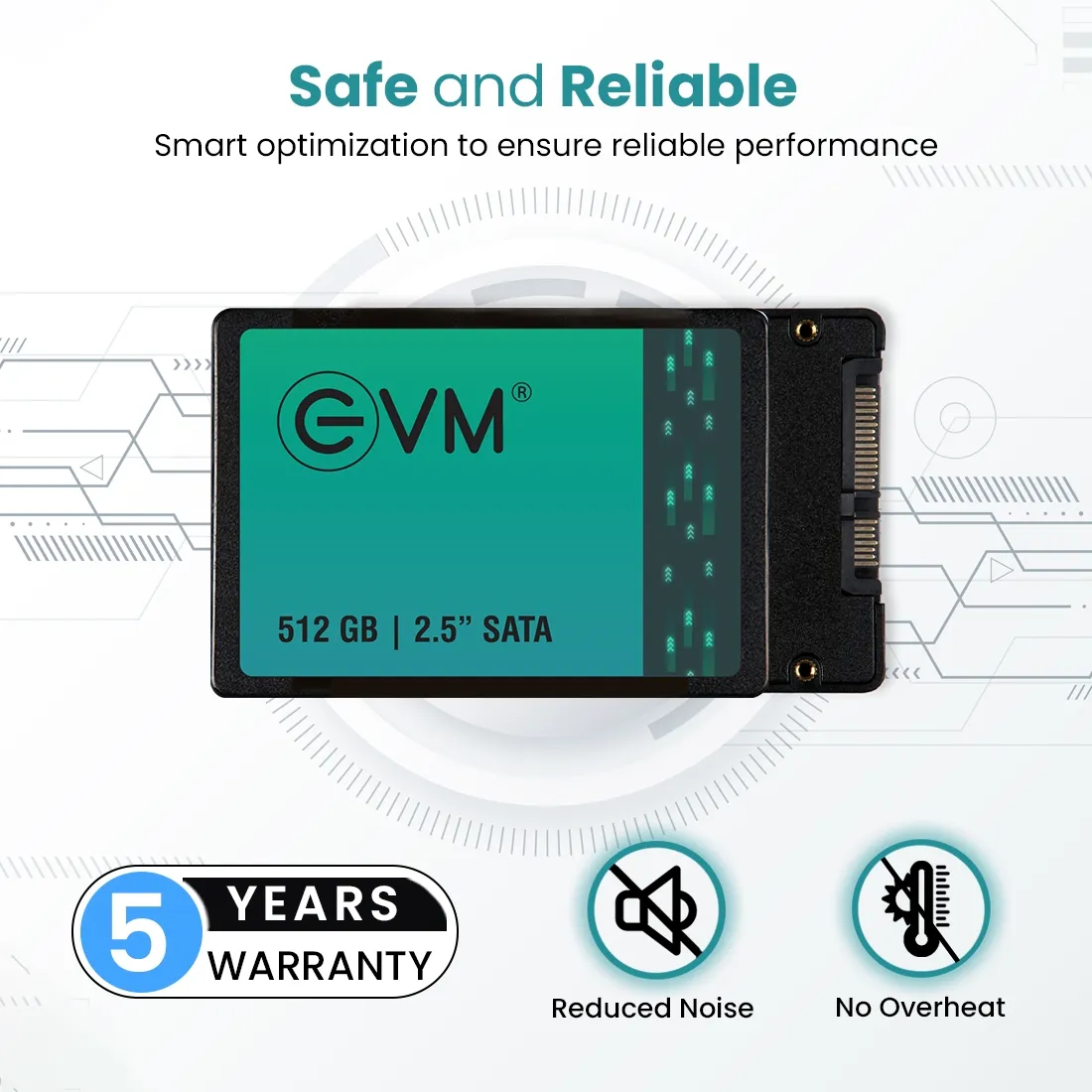 EVM 512gb Internal Ssd 2.5" Inch Sata overview 3