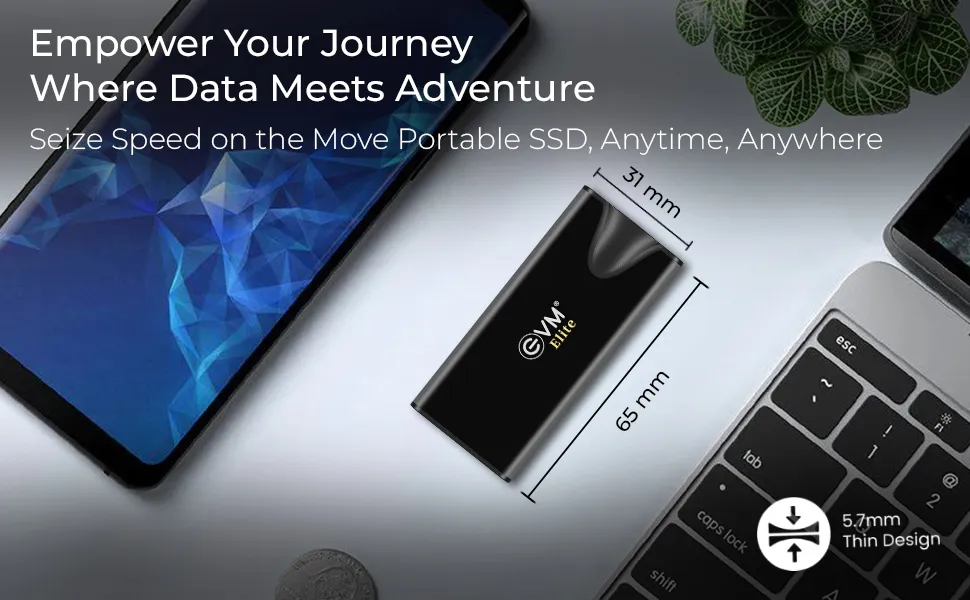 EVM Elite 1TB EnSave Pro Smallest Portable SSD overview 3