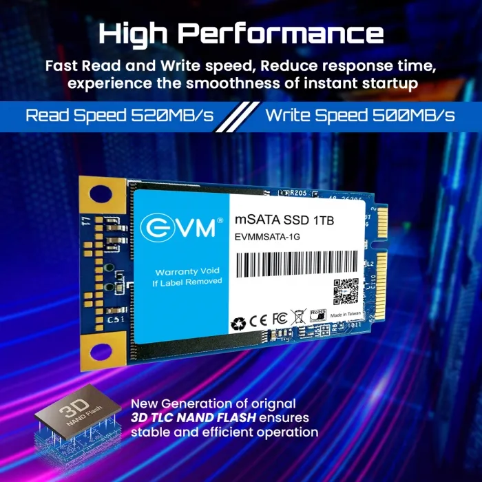 EVM M Sata 1TB SSD overview 2