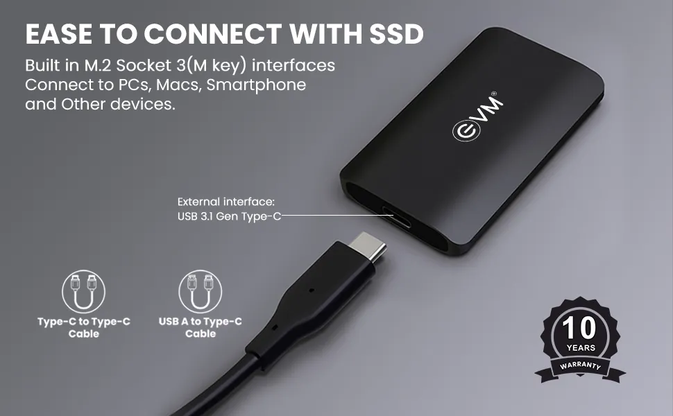 Evm Ensave Portable Ssd 512gb overview 3