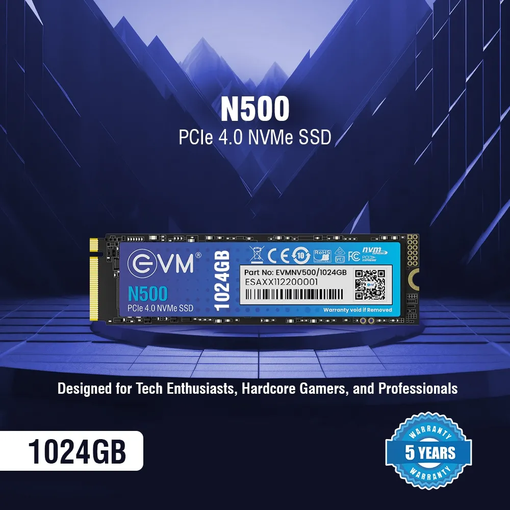 Evm N500 1Tb Pcle Gen 4.0 Nvme Internal Ssd overview 1