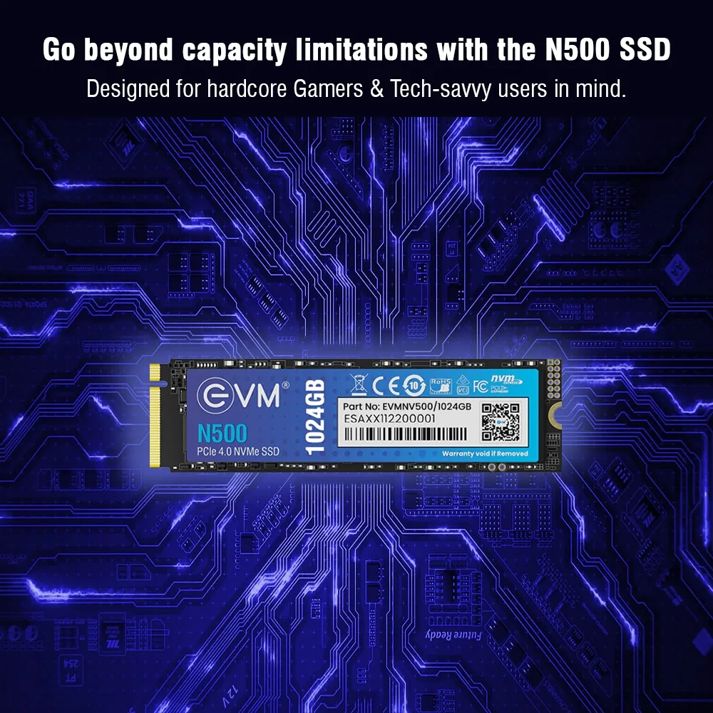 Evm N500 1Tb Pcle Gen 4.0 Nvme Internal Ssd overview 4