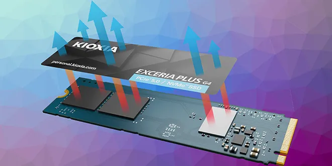 KIOXIA EXCERIA PLUS G4 2TB M.2 NVMe Gen5 SSD overview 3