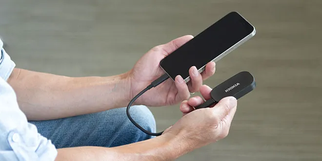 KIOXIA EXCERIA Plus G2 500GB Portable SSD overview 2