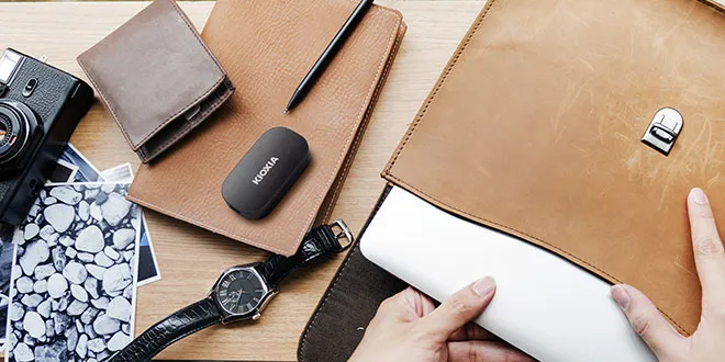 KIOXIA EXCERIA Plus G2 500GB Portable SSD overview 3