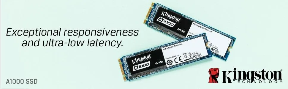 Kingston A1000 480GB M.2 nvme SSD overview 1