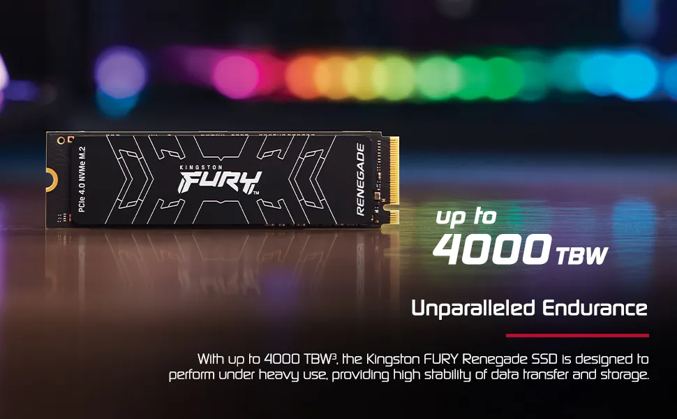 Kingston FURY Renegade NVMe 1TB Gen4 SSD with Heatsink overview 5