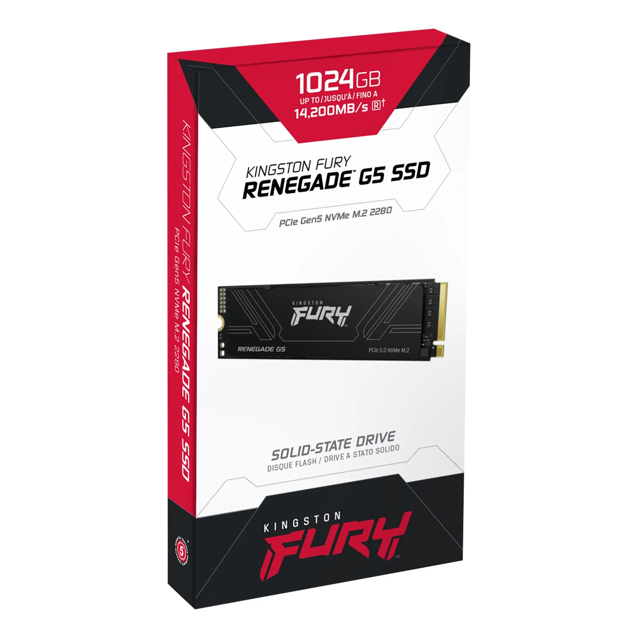 Kingston Fury Renegade G5 1Tb PCIe 5.0 NVMe M.2 Internal SSD overview 1