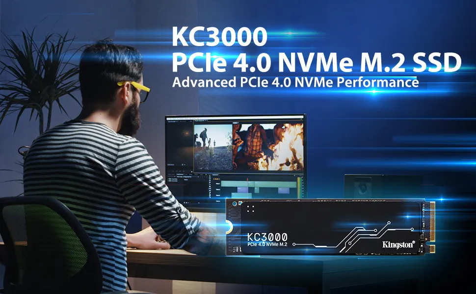 Kingston KC3000 512GB M.2 NVMe Gen4 SSD overview 1