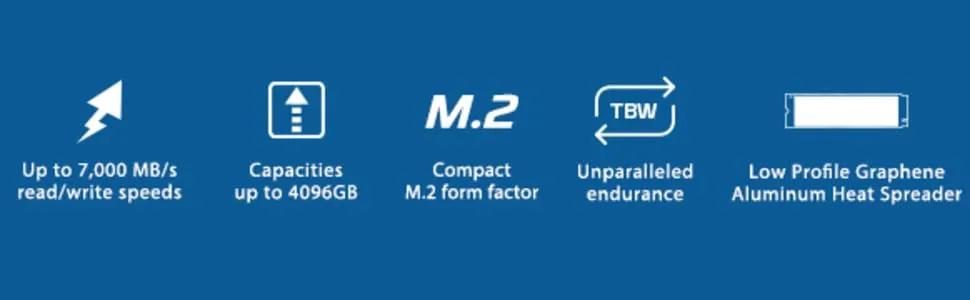 Kingston KC3000 512GB M.2 NVMe Gen4 SSD overview 2