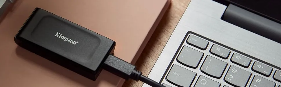 Kingston XS1000 2TB USB 3.2 Gen 2 External SSD (Black) overview 4