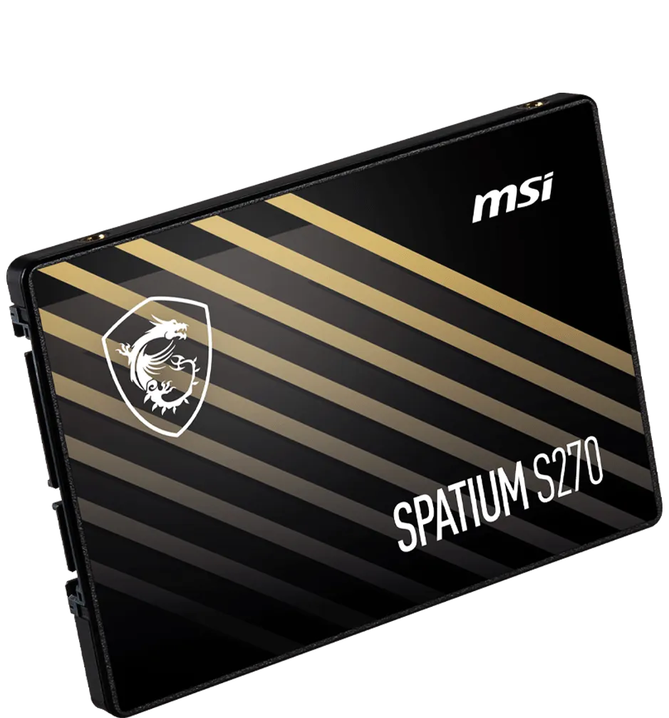 MSI Spatium S270 960GB 2.5 Inch SATA Internal SSD overview 2