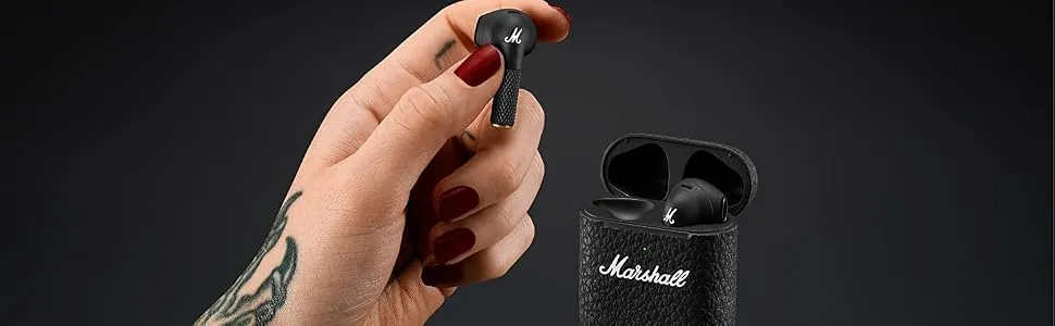 Marshall Minor III Bluetooth Truly Wireless in-Ear Earbuds with Mic overview 3