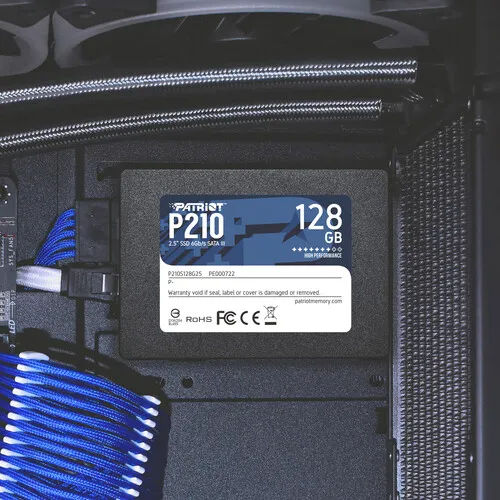 Patriot 128GB P210 Sata III 2.5" Internal SSD overview 2