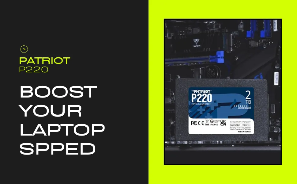 Patriot 512 GB P220 2.5" SATA III Read Speed 550MB/s Internal (SSD) Solid State Drive, 5 Year Warranty overview 2