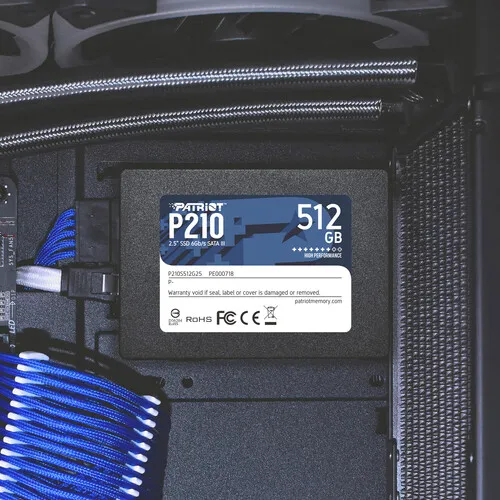 Patriot P210 512GB Internal SSD overview 1