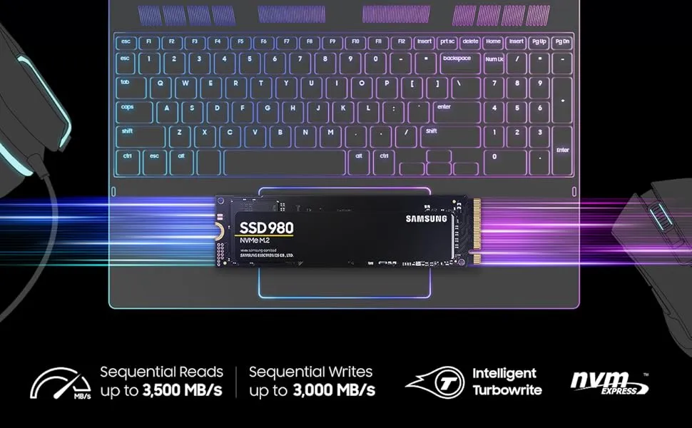Samsung 980 1TB M.2 NVMe GEN3 SSD overview 2