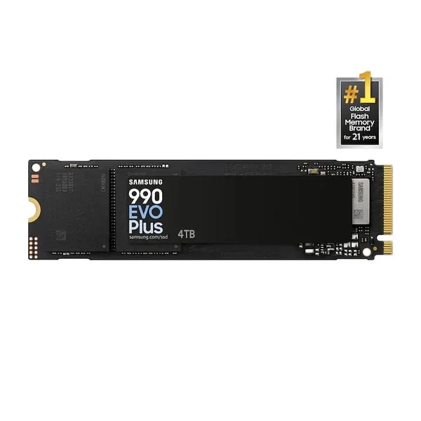 Samsung 990 EVO Plus 4TB M.2 NVMe Gen5 SSD - MZ-V9S4T0BW