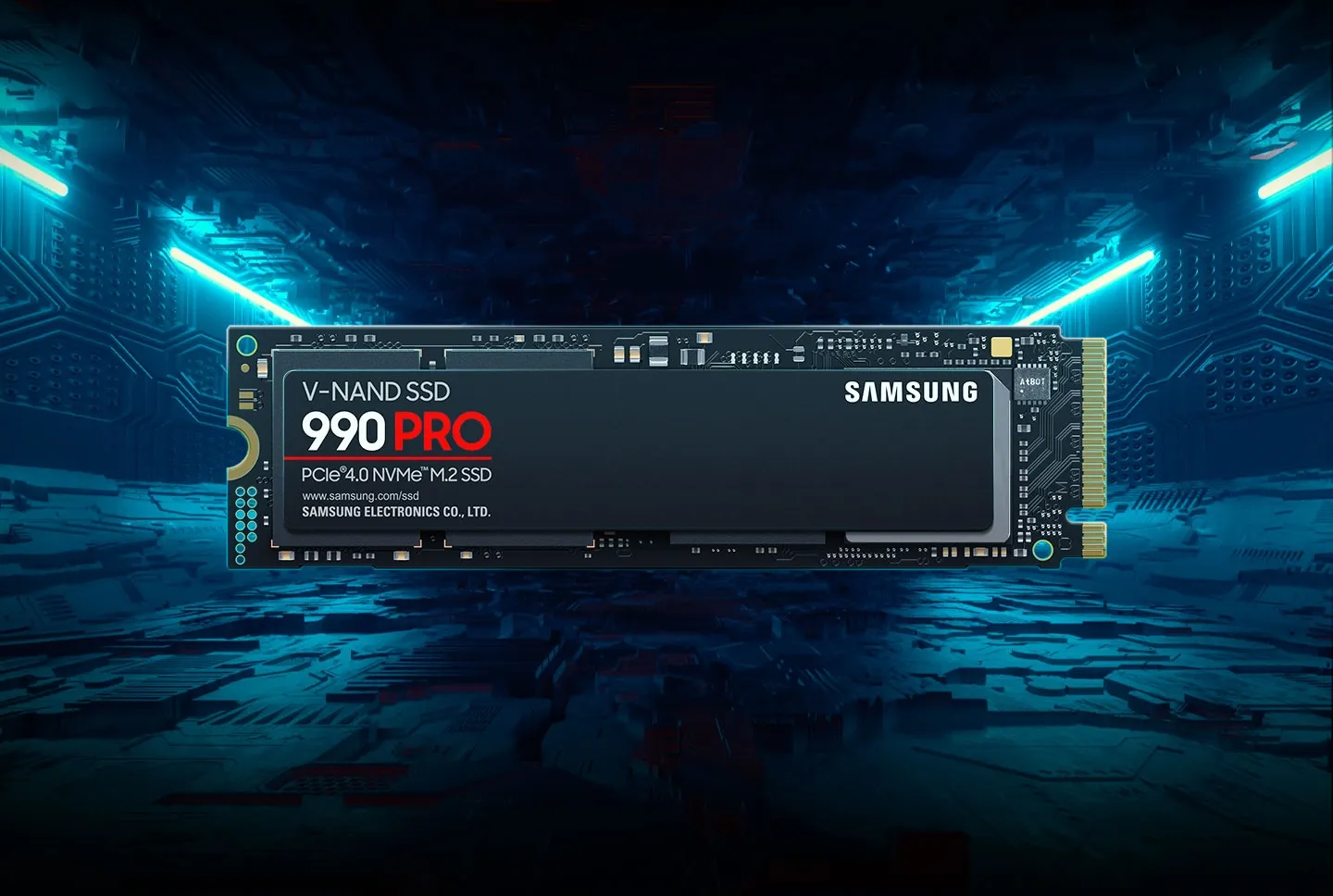 Samsung 990 Pro 4TB M.2 NVMe Gen4 SSD - MZ-V9P4T0BW overview 1