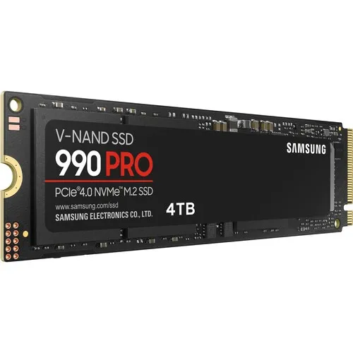 Samsung 990 Pro 4TB M.2 NVMe Gen4 SSD - MZ-V9P4T0BW