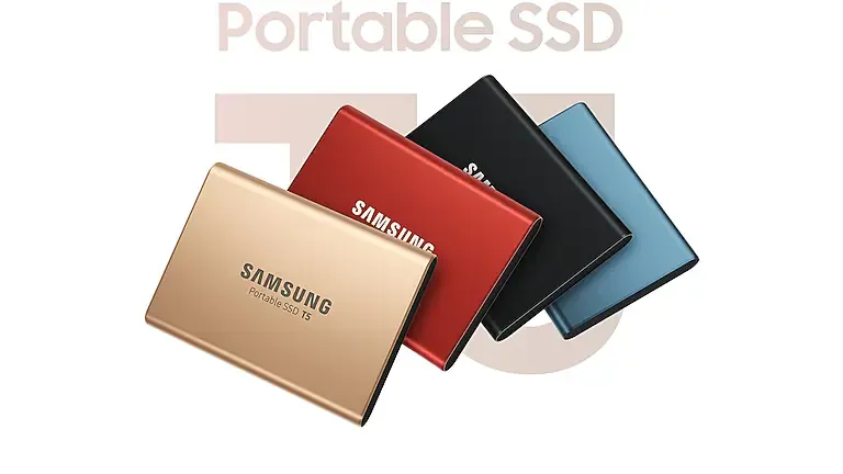 Samsung T5 1TB Portable SSD (Black) overview 1