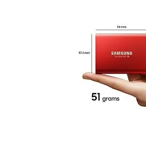 Samsung T5 1TB Portable SSD (Black) overview 4