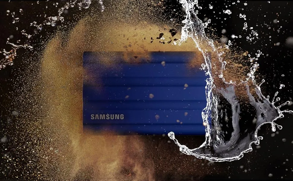 Samsung T7 Shield 1TB USB 3.2 External SSD (Black) overview 1