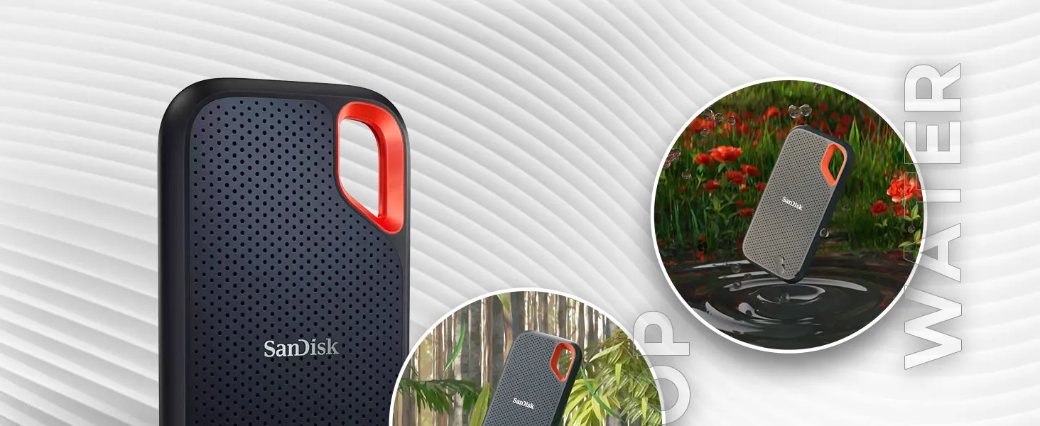 SanDisk E61 1TB Extreme Portable SSD 1050MB/s - ( Black ) overview 5