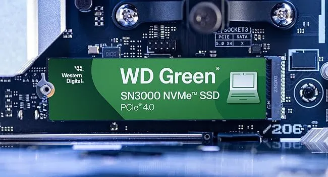 Western Digital 1TB WD Green SN3000 NVMe Internal SSD (WDS100T4G0E) overview 6