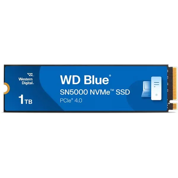 Western Digital Blue SN5000 1TB M.2 NVMe Gen4 SSD