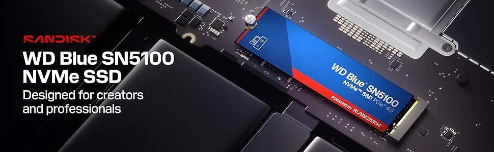 Western Digital Blue SN5100 4TB M.2 NVMe Gen4 SSD overview 1
