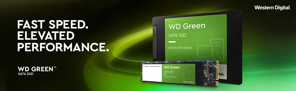 Western Digital Green 480GB 2.5 inch SATA SSD overview 1