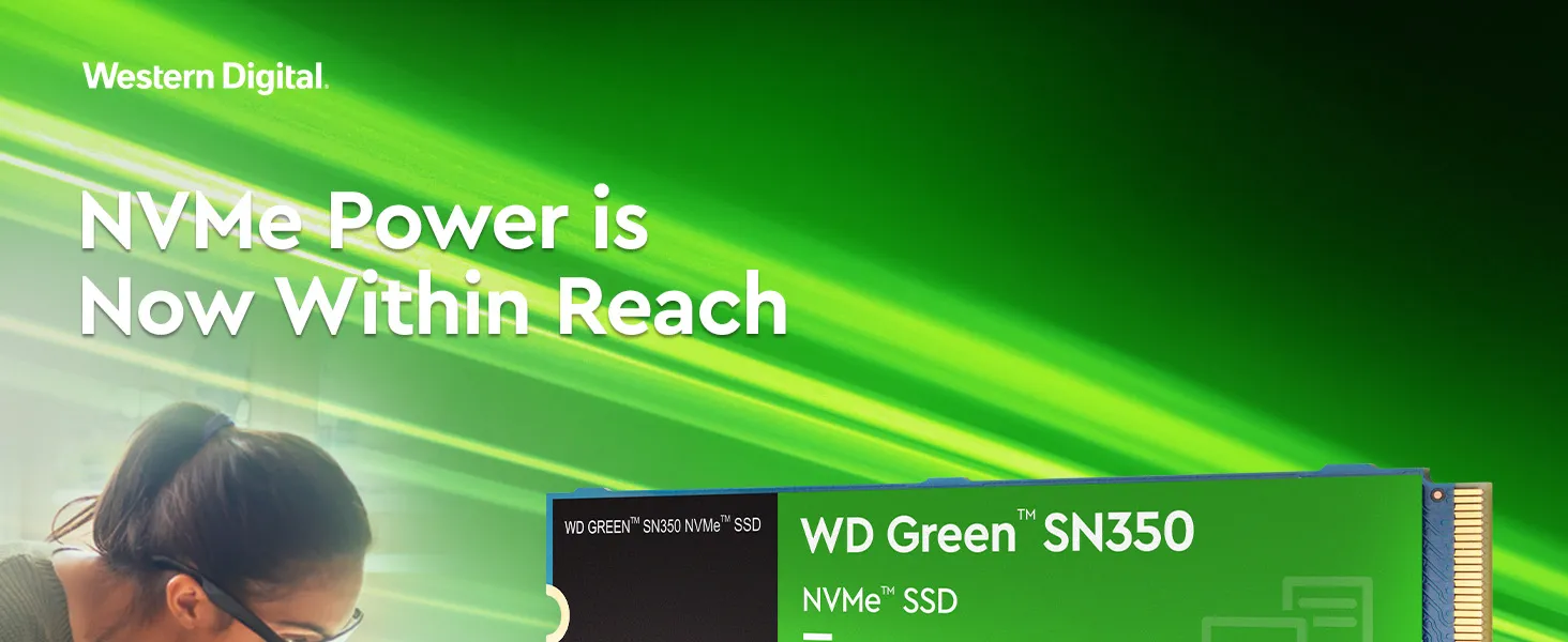 Western Digital Green SN350 2TB M.2 NVMe Gen3 SSD overview 1