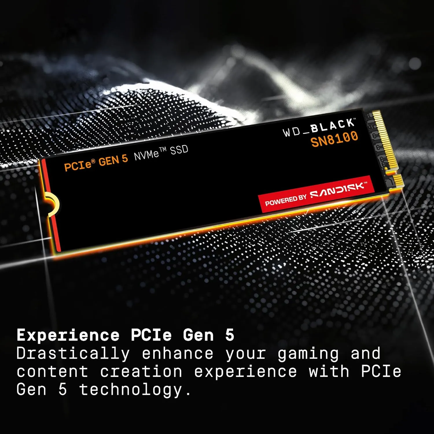 Western Digital WD Black SN8100 8TB M.2 2280 PCIe Gen5 NVMe SSD overview 1