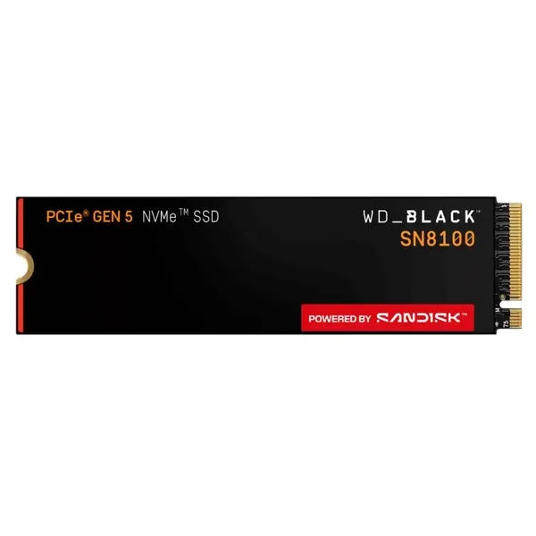 Western Digital WD Black SN8100 8TB M.2 2280 PCIe Gen5 NVMe SSD