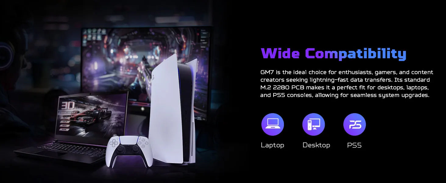 acer Predator GM7 2TB M.2 2280 PCIe Gen 4 x4 NVMe 2.0 SSD overview 4