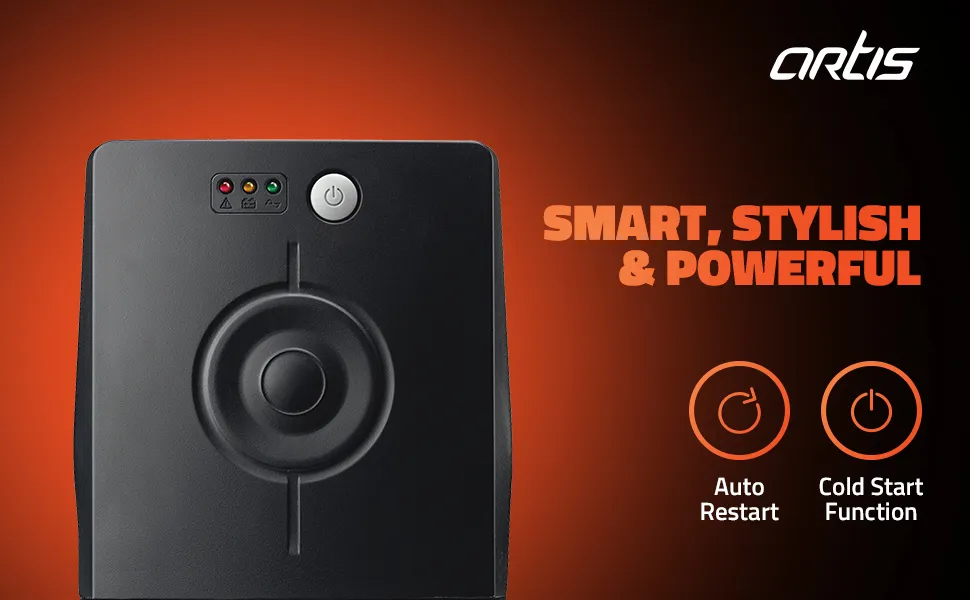 Artis PS-1000Eco 1000VA (1KVA) Line Interactive UPS for Personal Computers overview 4